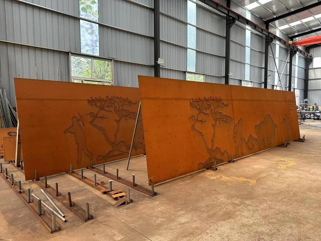 西青耐候钢幕墙