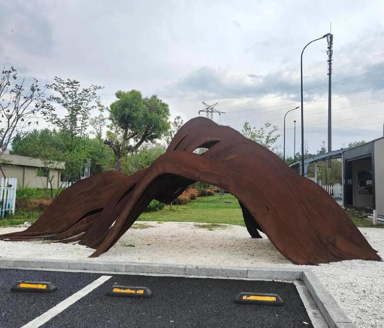 西青耐候钢板造型